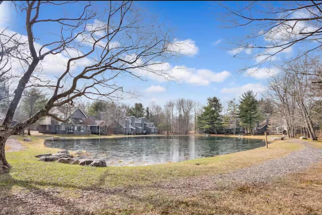 216 Snow Ridge Cir, Lake Harmony, PA 18624 - water view with nearby suburban area