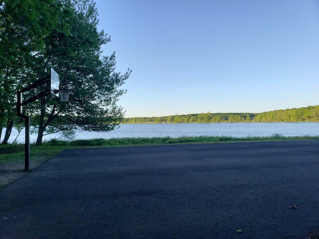 view of water feature