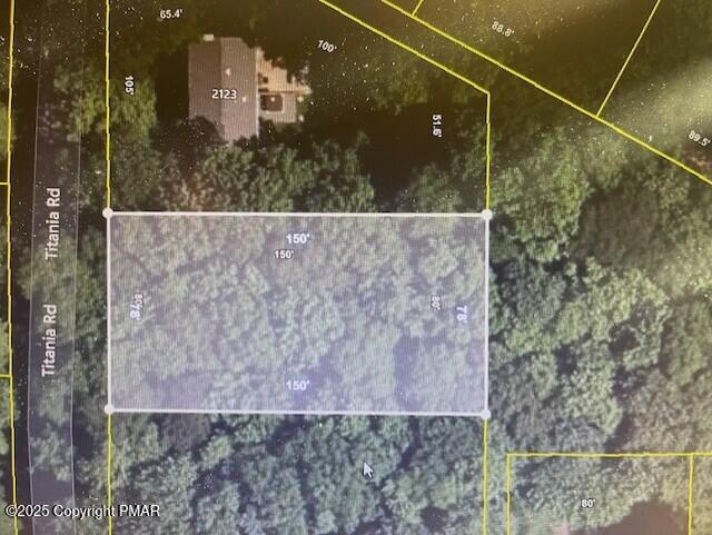 2123 Titania Dr, Tobyhanna PA, 18446 land for sale