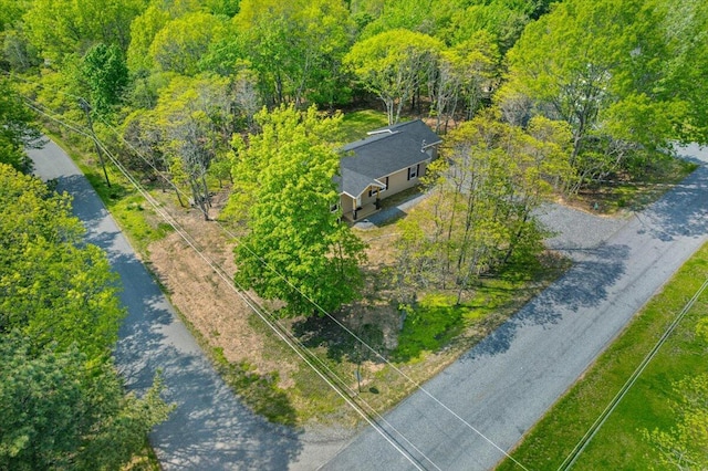 39 Berryman Ln, Albrightsville, PA 18210 - aerial view of property and surrounding area featuring a heavily wooded area
