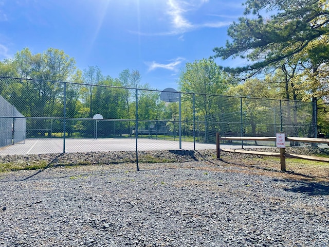 39 Berryman Ln, Albrightsville, PA 18210 - view of tennis court with community basketball court