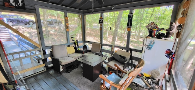 195 Bellingham Dr, Bushkill, PA 18324 - sunroom with healthy amount of natural light