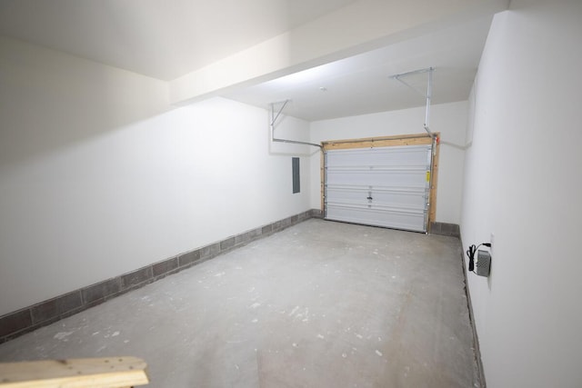 9133 Belvedere Rd # 5020, Tobyhanna, PA 18466 - garage with baseboards