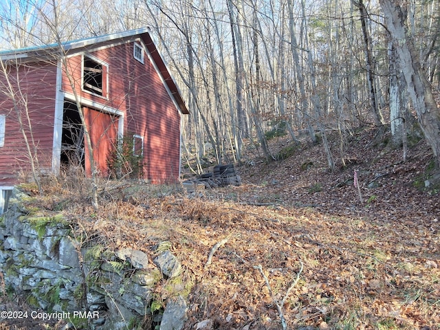 view of property exterior