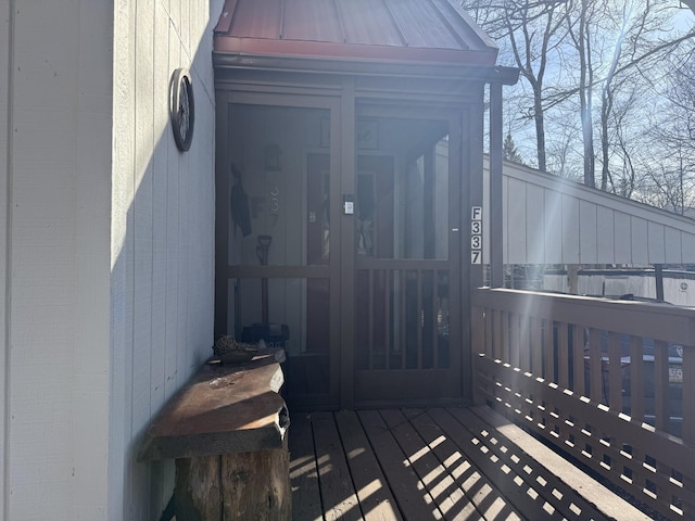 view of property entrance