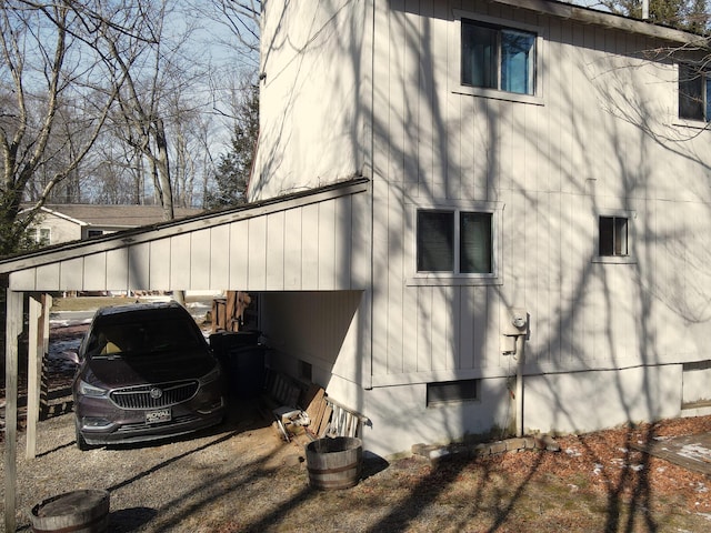 view of property exterior