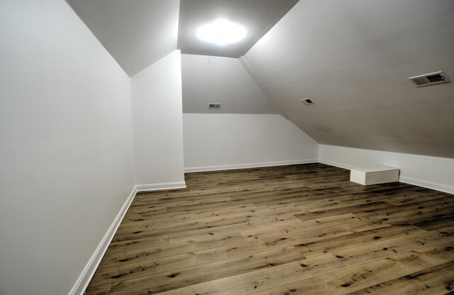 109 Forest Lake Dr, Jim Thorpe, PA 18229 - additional living space with lofted ceiling and wood finished floors