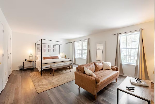 3114 Fairfax Ter, East Stroudsburg, PA 18301 - bedroom featuring wood finished floors and baseboards