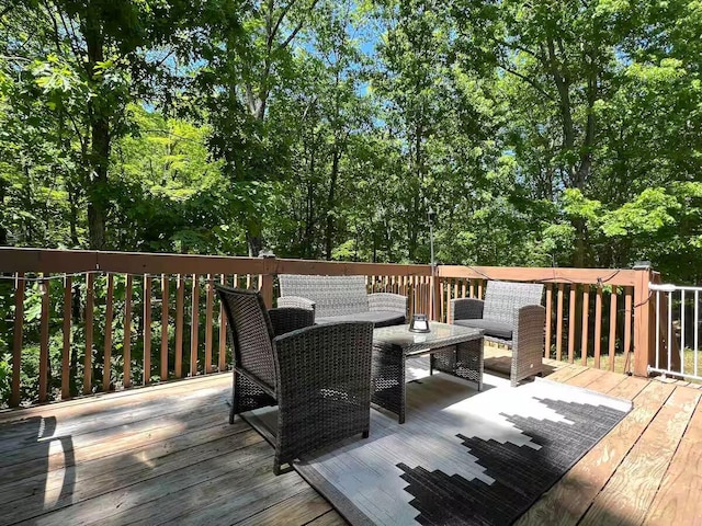 3114 Fairfax Ter, East Stroudsburg, PA 18301 - view of wooden deck