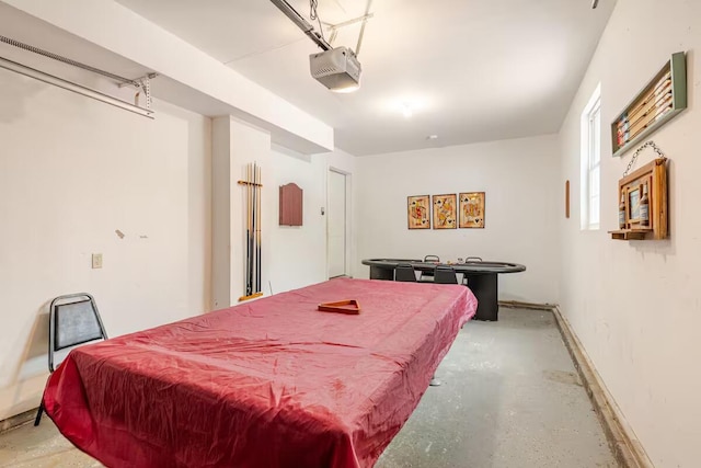3114 Fairfax Ter, East Stroudsburg, PA 18301 - game room featuring concrete flooring, pool table, and baseboards