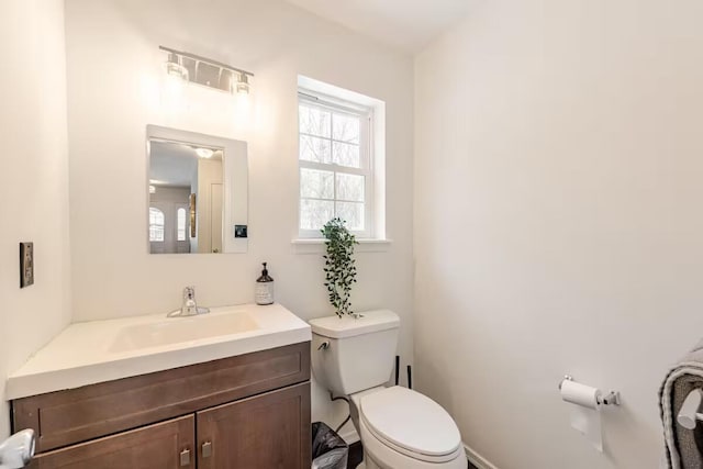 3114 Fairfax Ter, East Stroudsburg, PA 18301 - half bath with vanity and toilet