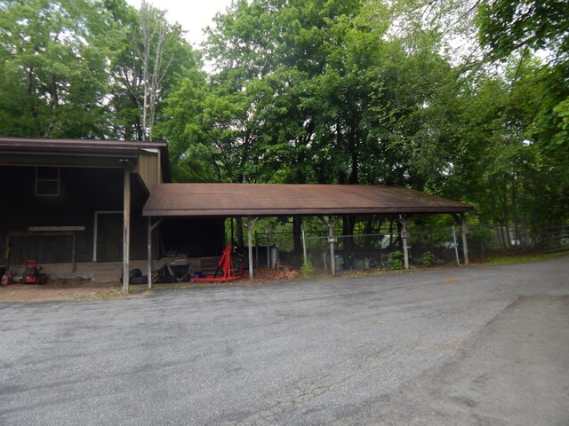 3277 State St, White Haven, PA 18661 - view of parking / parking lot with view of wooded area and driveway