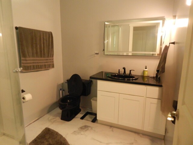 3277 State St, White Haven, PA 18661 - full bath with vanity and marble finish floors