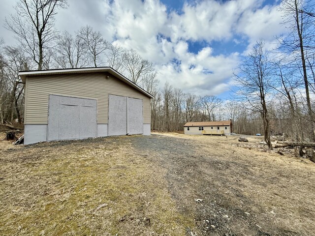 view of outbuilding with an outdoor structure