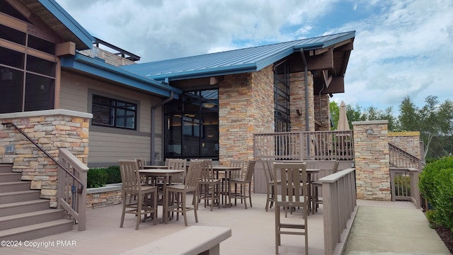 457 Maxatawny Dr, Pocono Lake, PA 18347 - view of patio / terrace