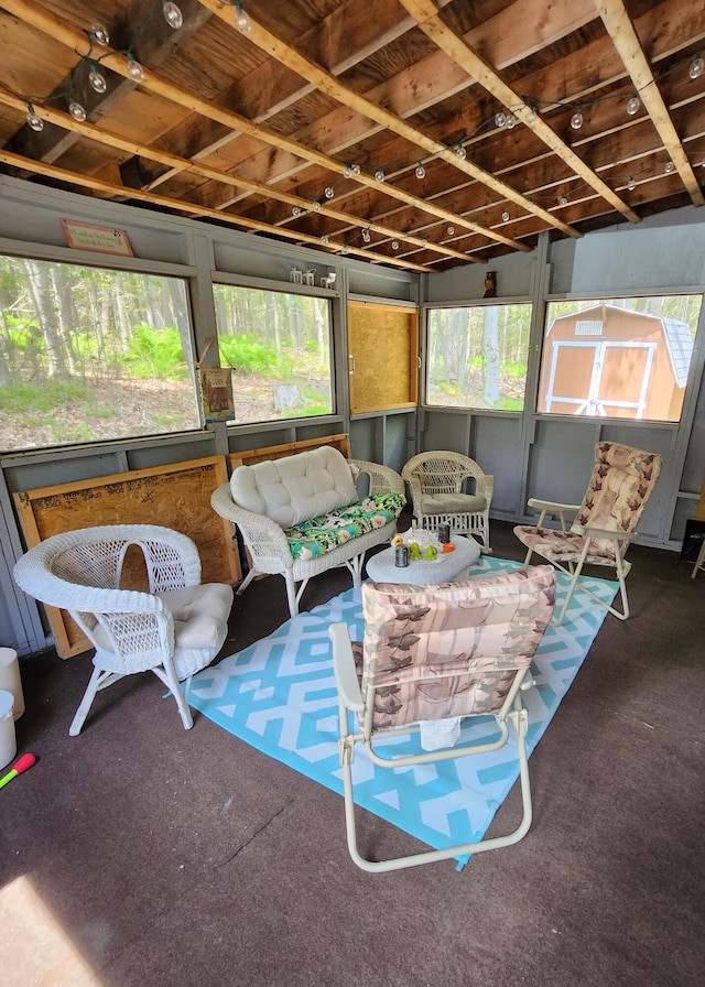 457 Maxatawny Dr, Pocono Lake, PA 18347 - sunroom with outdoor lounge area and plenty of natural light