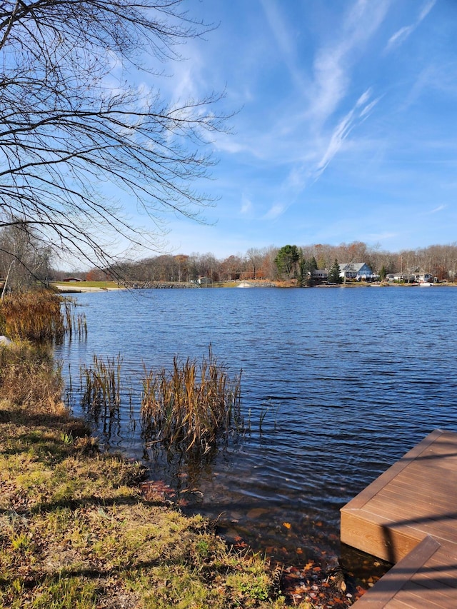457 Maxatawny Dr, Pocono Lake, PA 18347 - dock featuring a water view