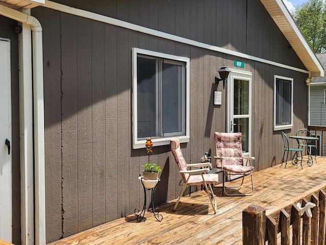 457 Maxatawny Dr, Pocono Lake, PA 18347 - view of deck