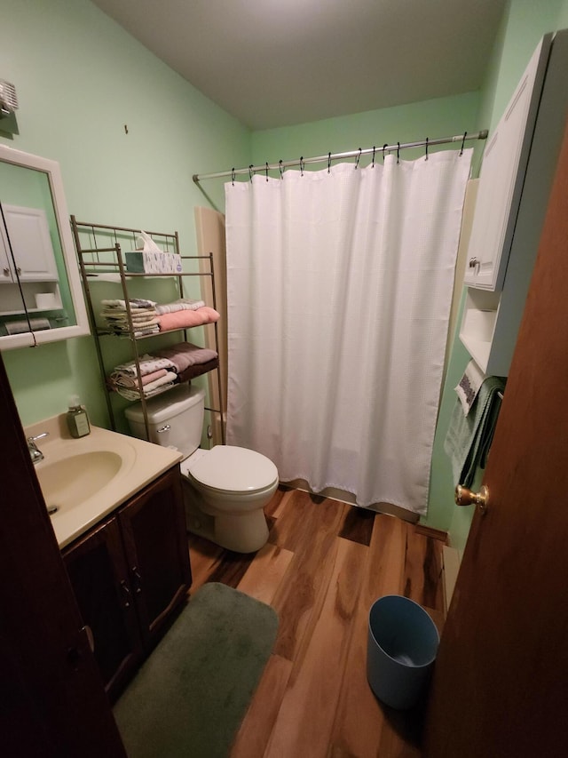 457 Maxatawny Dr, Pocono Lake, PA 18347 - full bath featuring wood finished floors and vanity