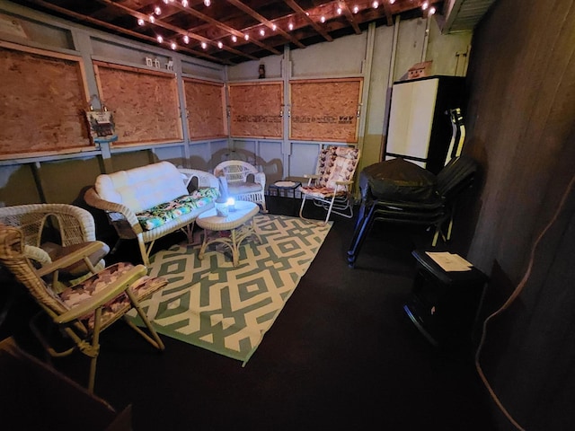 view of living area