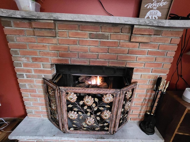457 Maxatawny Dr, Pocono Lake, PA 18347 - detailed view of a fireplace