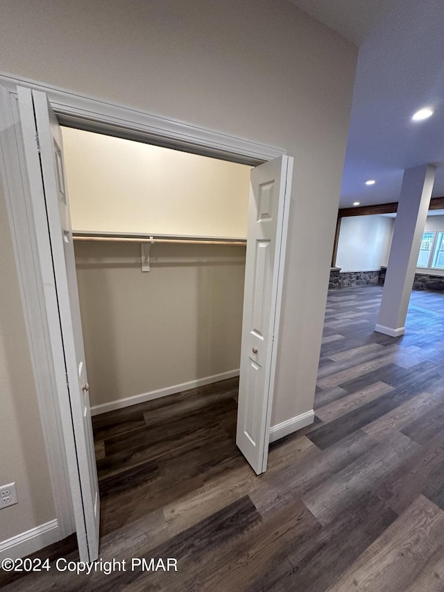 view of closet