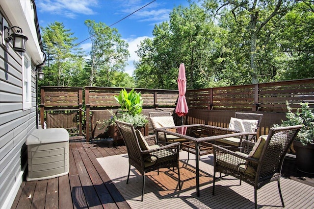 262 Marilou Ln, Bartonsville, PA 18321 - deck with outdoor dining area