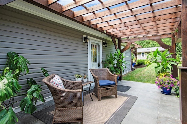 262 Marilou Ln, Bartonsville, PA 18321 - view of patio / terrace with a pergola