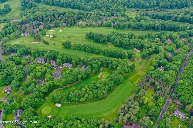 5126 Beattys Cir, Buck Hill Falls, PA 18323 - drone / aerial view