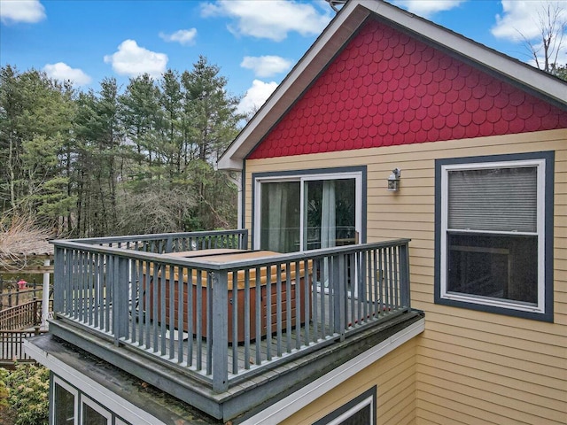 view of deck
