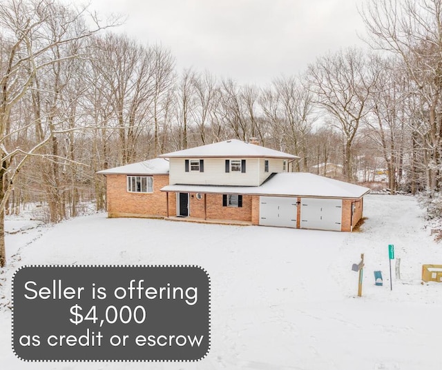 3011 Minqua Cir, Tobyhanna, PA 18466 - view of front facade featuring brick siding