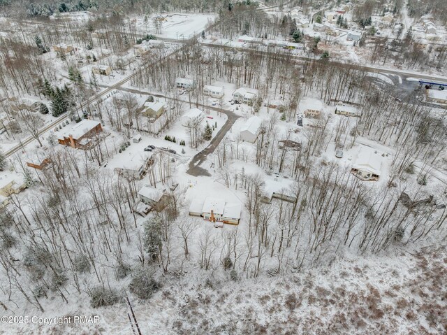 3011 Minqua Cir, Tobyhanna, PA 18466 - view of snowy aerial view