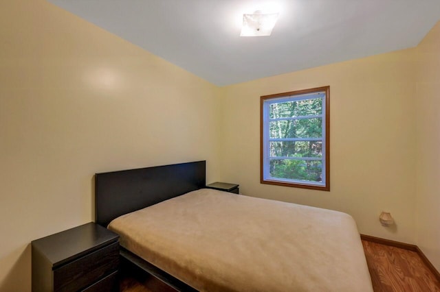 295 Wyomissing Dr, Pocono Lake, PA 18347 - bedroom with wood finished floors and baseboards