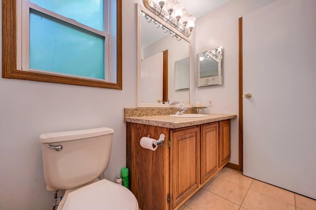 295 Wyomissing Dr, Pocono Lake, PA 18347 - half bath with vanity and tile patterned flooring