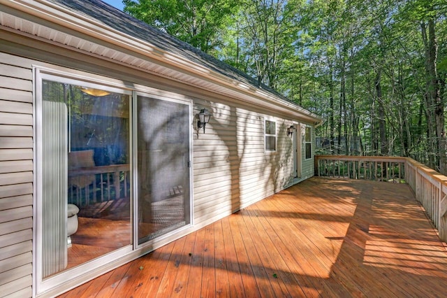 295 Wyomissing Dr, Pocono Lake, PA 18347 - view of deck