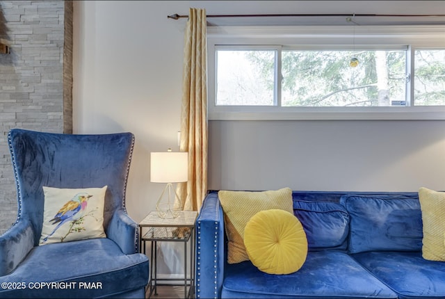 3126 Snowden Dr, Bushkill, PA 18324 - sitting room with healthy amount of natural light