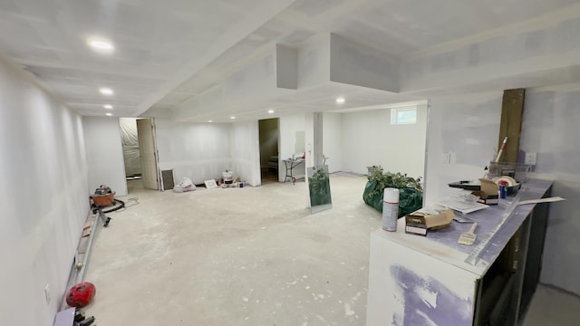 2292 Bismark Rd, Blakeslee, PA 18610 - below grade area featuring recessed lighting