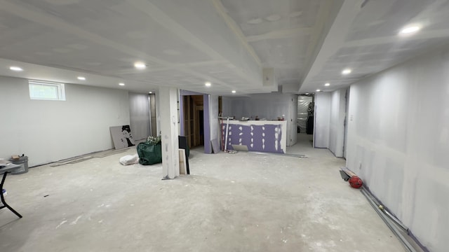2292 Bismark Rd, Blakeslee, PA 18610 - below grade area with recessed lighting
