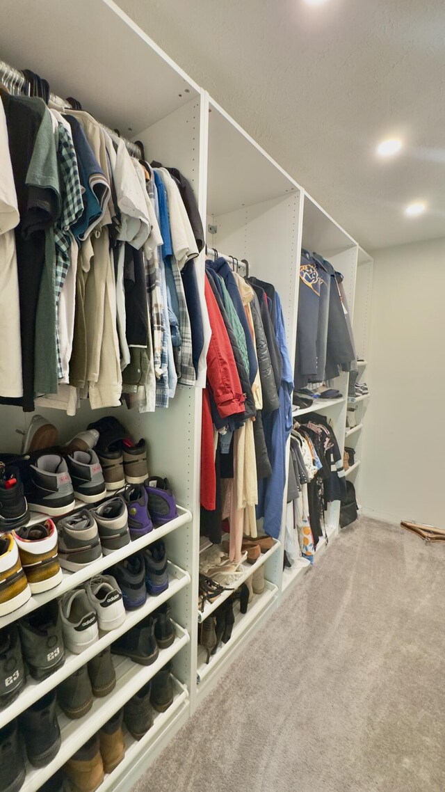2292 Bismark Rd, Blakeslee, PA 18610 - walk in closet with carpet