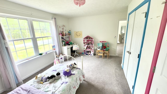 2292 Bismark Rd, Blakeslee, PA 18610 - carpeted bedroom with multiple windows and a textured ceiling