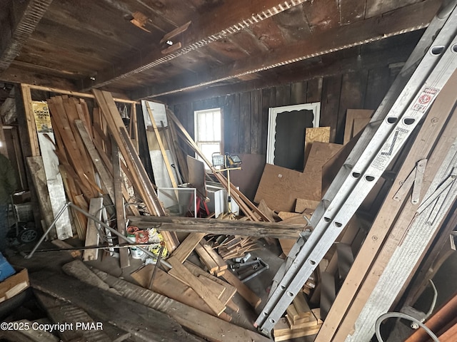 301 Tedrick St, Pittston, PA 18640 - miscellaneous room featuring wooden ceiling