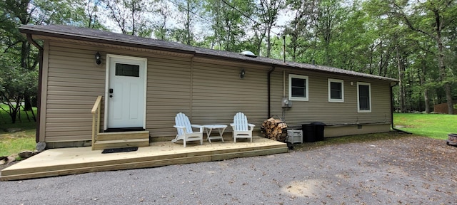 139 Eliot Ln, Albrightsville, PA 18210 - back of property
