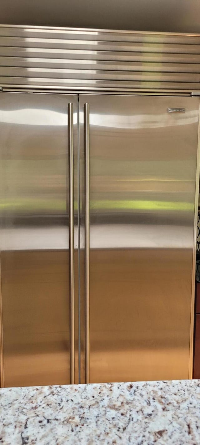 139 Eliot Ln, Albrightsville, PA 18210 - kitchen view of built in fridge