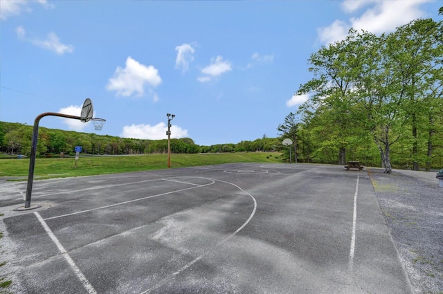 159 Sandstone Dr, Dingmans Ferry, PA 18328 - view of basketball court featuring community basketball court