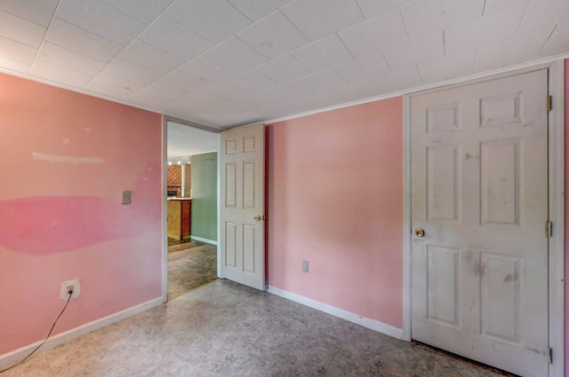 159 Sandstone Dr, Dingmans Ferry, PA 18328 - unfurnished bedroom with baseboards