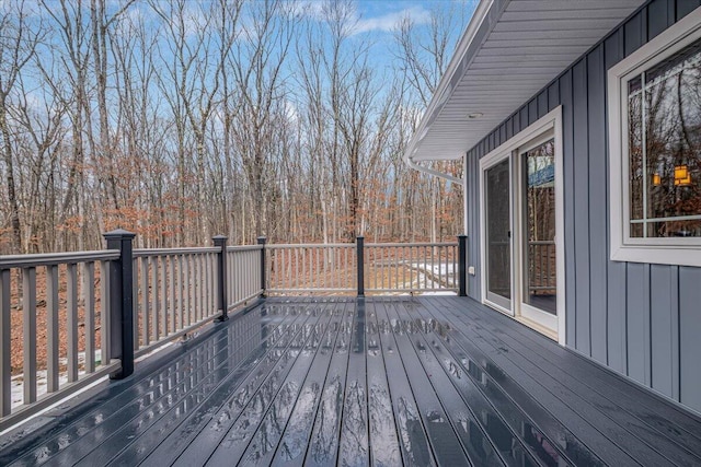 115 Ridgewood Ln, Hawley, PA 18428 - view of wooden terrace