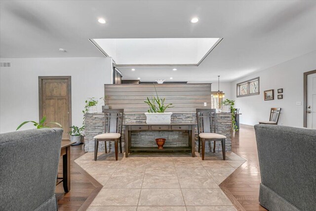 115 Ridgewood Ln, Hawley, PA 18428 - living room featuring recessed lighting
