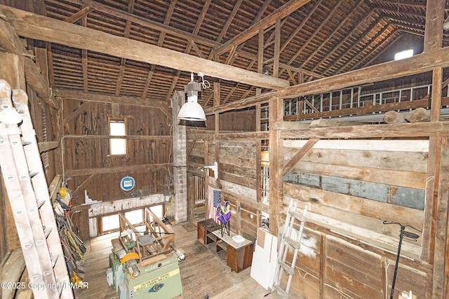 view of stable