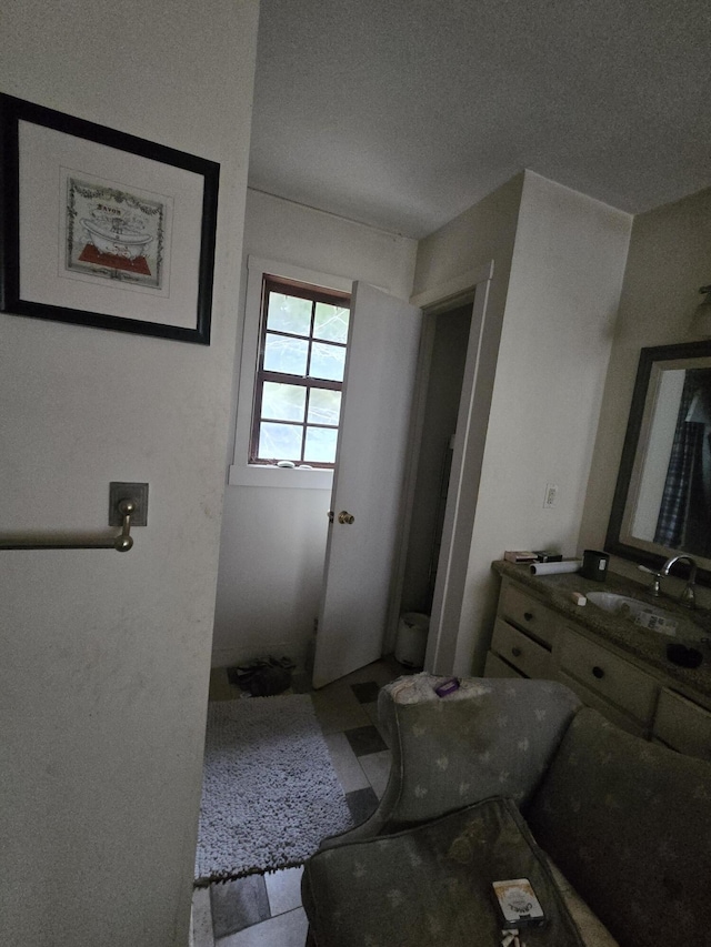 bathroom with a sink