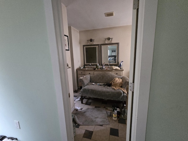 bathroom with visible vents